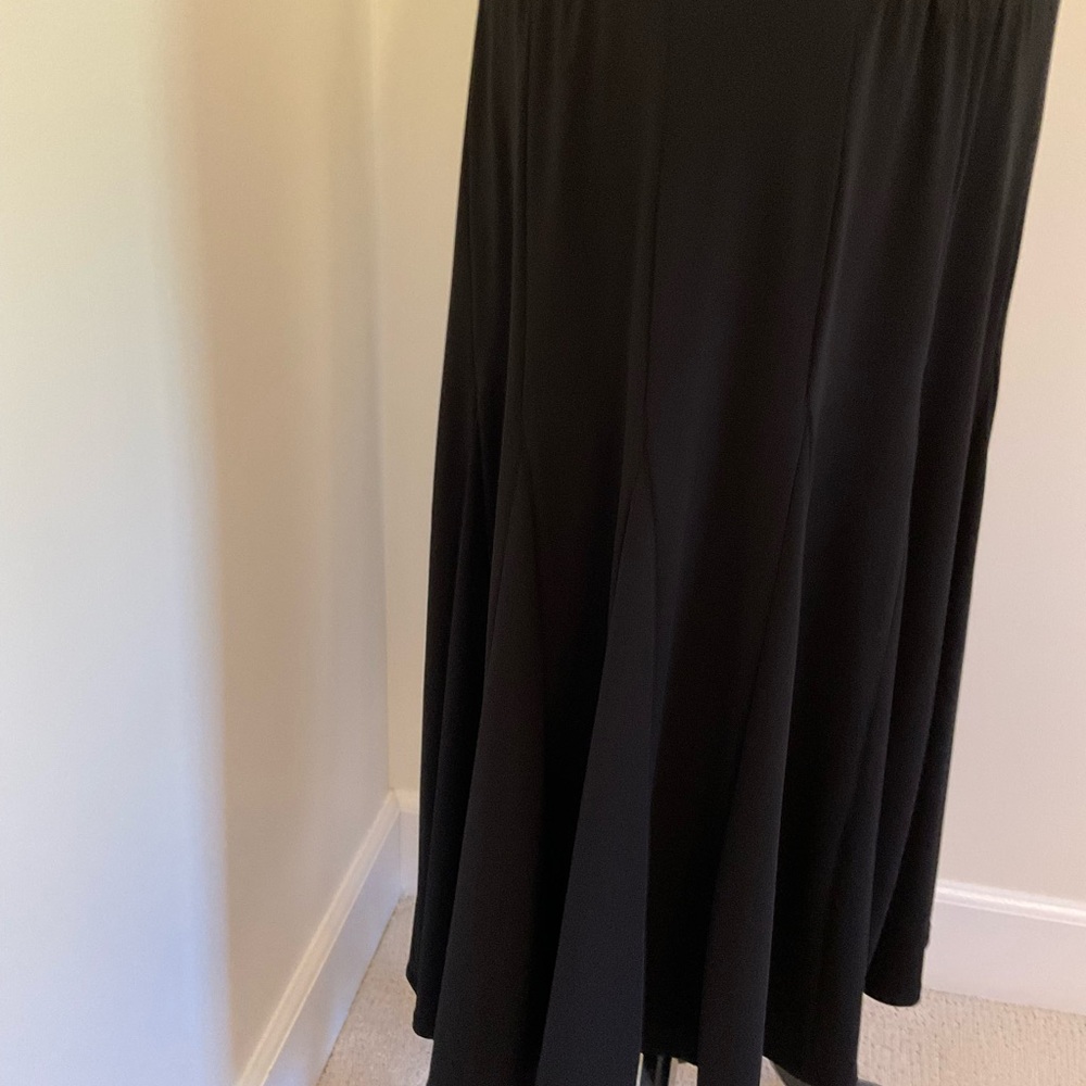 Grace Elements Classic Black Mid-Length Skirt - image 2